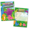 20 Kids Party Invitation Cards Dinosaur Themed and 20 Envelopes