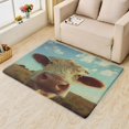 thumbnail image 2 of Highland Cattle Area Rugs for Bedroom Living Room - 3x5 ft - Animal Carpet for Home Decor - Animal Patterned Decorative Indoor Small Rug - Washable & Soft & Non Slip & Low Pile (ZL&154), 2 of 6