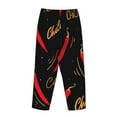 thumbnail image 5 of Fotbe Hot Chili Women's Pajama Pants,Sleepwear Pants,Pj Bottoms Drawstring And Pockets-Small, 5 of 9