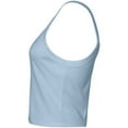 thumbnail image 3 of Bella + Canvas Womens Plain Micro-Rib Spaghetti Strap Tank Top, 3 of 3