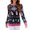 Pink, variant on Christmas Sweater Womens European And American Casual Snowman Pullover Sweater Autumn And Winter Cartoon Knitted Sweater Relaxed Fit Long Sleeve Cute Sweaters for Women Pink S
