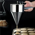 thumbnail image 4 of VONKY Stainless Steel Funnel Cake Dispenser With Stand Easy To Operate Premium Easy To Clean Control, 4 of 6
