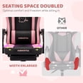 thumbnail image 5 of Falvinoryn Cute Gaming Chair, Ergonomic Computer Chair with Cat Ears for Girl, Lumbar Support and Headrest, Reclining Game Chair with Footrest. Black, 5 of 8
