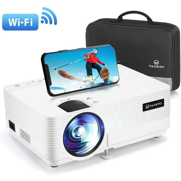 Vankyo Leisure 470 Mini Wireless Projector 250 Display Synchronize Smart Phone Screen Full Hd 1080p Supported Walmart Com Walmart Com