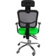 thumbnail image 4 of Silla de oficina ajustable Rack & Pack verde con inclinacion, 4 of 8