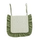 thumbnail image 3 of Cojín de suelo portátil con lazos para decoración del hogar, cojín japonés para asiento de suelo Azul, 3 of 9