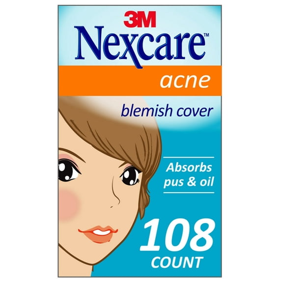 Nexcare Acne Cover for Clogged Pores - 108 Acne Covers