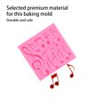 thumbnail image 3 of Ounissouiy Accesorios para moldes de notas musicales para pasteles, postres caseros, moldes de silicona para pasteles, Fondant, accesorios para Artesanía, 3 of 6