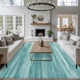thumbnail image 3 of Duck Green Area Rugs 5'x7', Washable Small Throw Rugs for Laundry Room Playroom, Vintage Modern Abstract Art Ombre Indoor Outdoor Rug Non-Slip Low Pile Carpet Runner Reversible Floor Mats, 3 of 8