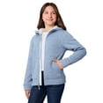 thumbnail image 2 of Free Country Girls' Mountain Fleece Jacket Stonewash S, 2 of 3