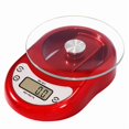 thumbnail image 2 of Electronic Kitchen Scale 5Kg/1G Cooking Tools Digital Weight Balance Food Diet Libra Postal Scales Clock Countdown Function ,Easy Reading, 2 of 6
