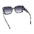 thumbnail image 7 of Womens Oversized Squared Beveled Rectangular Classic Butterfly Sunglasses [Slate Marble - Smoke], 7 of 7