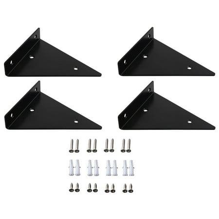 

Shelf Bracket Corner Bracket Decorative Joint Angle Bracket Suitable for Shelf Triple-cornered Bracket (80X100mm)