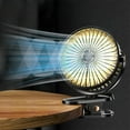 thumbnail image 4 of Fufafayo under $5 USB Fan, USB Desk Fan, Portable Clip-On Fan, Personal Mini Fan with Base, Quiet Operation Fan, 5 Speed Adjustable Desktop Fan, for Bedroom, Office Desk, Student Dormitory, 4 of 6
