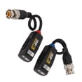 thumbnail image 2 of Vidéo Balun, Transmission en Temps Réel 4K 8MP 1 Paire Passive Vidéo Balun Émetteur-Récepteur Anti-Interférence Protection Antistatique pour AHD CVI TVI CVBS Caméra, 2 of 8
