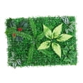 thumbnail image 2 of Panel de plantas artificiales, césped artificial, pared verde artificial para exteriores, interiores y hogares. Estilo A, 2 of 9