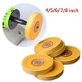 thumbnail image 4 of 4mm Hole Dia 3-8inch Cotton Lint Cloth Polishing Wheel for Gold Silver Jewelry, 4 of 9