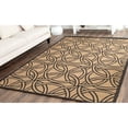 thumbnail image 3 of SAFAVIEH Martha Stewart MSR4259-51 Gold / Black Rug, 3 of 3