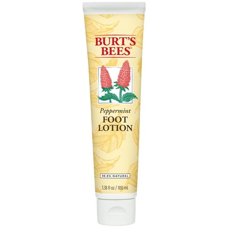 Burt's Bees Peppermint Foot Lotion, 3.38 oz