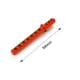 thumbnail image 5 of Vogacara 2x soporte de carcasa de cuerpo de aleación de aluminio para AXIAL 1/10 ROCK RACER 90026 Hop-ups pieza de mejora pieza de control Kits de construcción modelo Rojo, 5 of 5