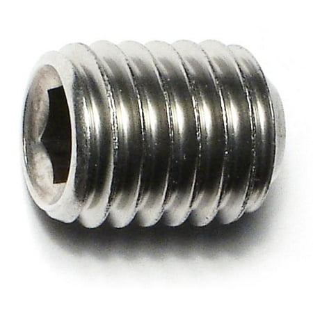 

1/2 -13 x 5/8 18-8 Stainless Hex Socket Headless Set Screws (6 pcs.)