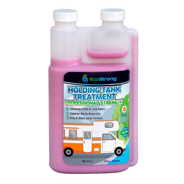 EcoStrong's RV Toilet Holding Tank Treatment Waste Digesting Bacteria