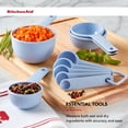 thumbnail image 3 of Kitchenaid Universal Measure Cups and Spoons Set in Lavender, 3 of 12