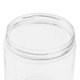 thumbnail image 3 of 5 botellas cosméticas de boca ancha de plástico PET rellenables, vacías y transparentes de 120/250 ml. 120 ml 68x50 mm, 3 of 9