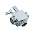 thumbnail image 3 of yotijay Shower Diverter Shower Arm Diverter Valve Easy to Install Replacement T Adapter, 3 of 9