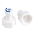 thumbnail image 6 of Water Filter Fitting Connector,6pcs 1/4 Tube OD to 1/2 Female Push in Quick Connector for Water Filter Reverse Osmosis, 6 of 9