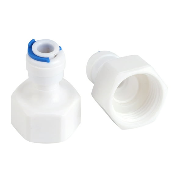 6pcs 1 4 Tube OD to 1 2 Female Quick Connector Leakproof Installation for Water Filter Reverse Osmosis
