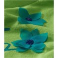 thumbnail image 2 of Aeropostale - Camiseta gráfica para mujer con diseño de flor de purpurina 87, verde, grande, 2 of 2