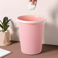 thumbnail image 4 of Rkxzt Back to Seminary Supplies Garbage Can Trash Can Pressure Circle Garbage Can Wastebaskets for Bathroom Bedroom Office Kitchen Small Space Living Trash Bin Garbage Bin, 4 of 8