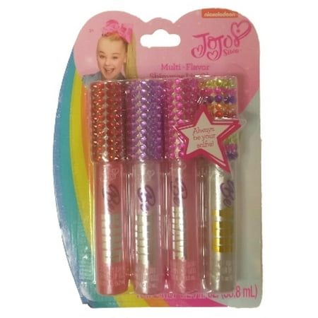 JoJo Siwa Muli-Flavor Shimmer Lip Gloss - Walmart.com