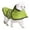 Green, variant on Godom Four Seasons Pet Raincoat Reflective Hooded Hook&Loop Small, Medium And Large Dog Raincoat Pet Dog Hooded Raincoat Waterproof