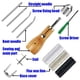 thumbnail image 3 of 12 Kit de PunzóN de Costura, PunzóN de Costura de Herramienta de Costura PunzóN de Costura de Mano con Agujas para DIY Suministros de Manualidades de, 3 of 5