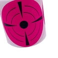 thumbnail image 2 of Pasadores de objetivo redondos fluorescentes de 3 pulgadas autoadhesivos para disparar 200 pegatinas de objetivo adhesivas por rollo para entrenamient Rosa roja Soledad Blancos de tiro autoadhesivos, 2 of 5