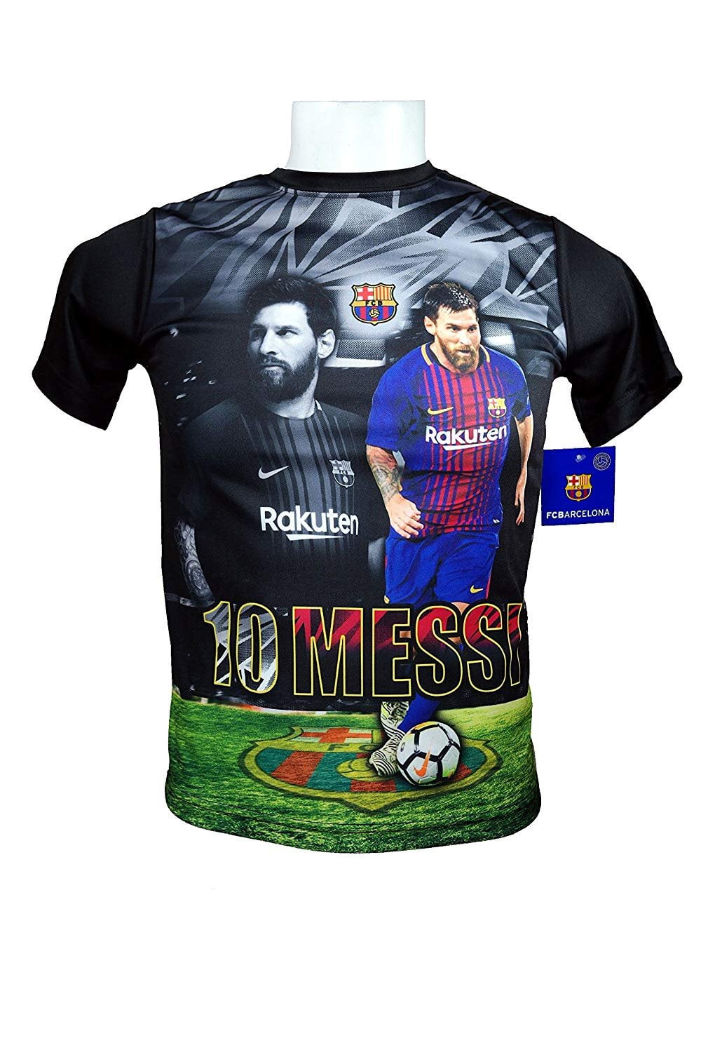 Fc Barcelona Messi 10 Jersey Official Licensed Youth Size Color Blue 