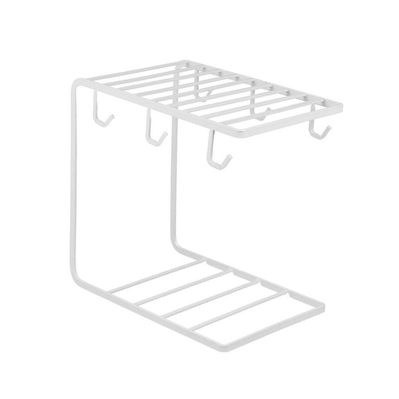 1pc Water Cup Holder Iron Shelf Simple Drainer for Mug