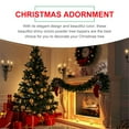 thumbnail image 4 of FELTECHELECTR 12 adornos para copas de árbol de Navidad, diseño de ciervo para fiestas navideñas., 4 of 7