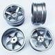 thumbnail image 4 of 4 piezas de llantas RC, accesorios, repuestos, llantas de aleación de aluminio, neumáticos titanio, 4 of 7