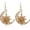 kc gold sun moon, variant on Boho Moon and Sun Dangle Drop Earring for Women Vintage Gothic Smiling Moon Sun Asymmetrical Earrings Statement Jewelry Gift[d6522]