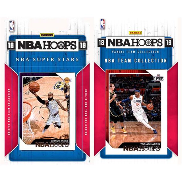 C&I Collectables 2018CLIPPTS NBA Los Angeles Clippers Licensed 2018-19 Hoops Team Set Plus 2018-19 Hoops All-Star Set