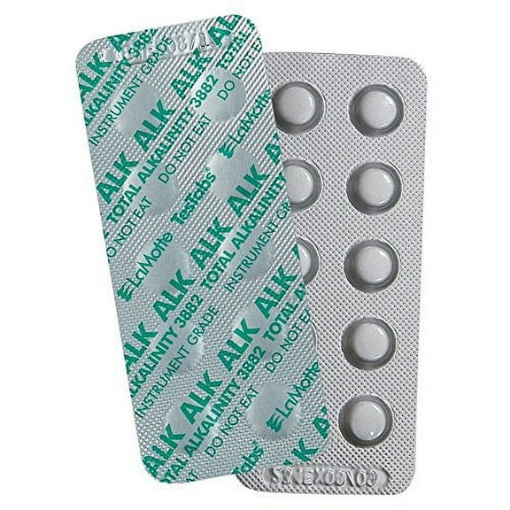 LaMotte 3882A Instrument Grade TesTabs for ColorQ, Alkalinity, 50 ct.
