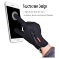 thumbnail image 3 of Labymos Gants de Cyclisme Écran Tactile Imperméables en Polaire Gants de Sport Thermiques pour Randonnée Ski, 3 of 7