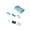 Sky Blue, variant on YongCo Portable Stainless Steel Grills Even Heat For Camping Picnics Backyard Cooking