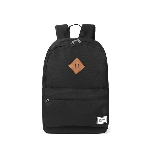 Mochila escolar para hombre Mochila para portatil de 16 pulgadas resistente al agua Mochilas universitarias Mochila negra Mochila escolar con bolsillos laterales ShuxiuWang 8390611104382 Walmart en li...