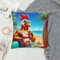 thumbnail image 2 of GOSMITH Summer Pillow Covers Funny Chicken Throw Pillow Covers Summer Farmhouse Cushion Case Decor for Sofa Couch, 2 of 5