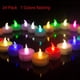 thumbnail image 4 of Inteprter 24 piezas de velas sin llama que funcionan con pilas, ceremonia de boda, banquete, velas falsas que cambian de Color, decoración de iluminación Kits de decoración para fiestas Inteprter HA067067-00B, 4 of 6