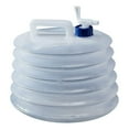 thumbnail image 1 of YOPTOP Portable Camping Water Container 5 Gallon Collapsible with Spigot - Leak Proof Heavy Duty BPA-Free Water Storage Bucket with Handle for Outdoor Hiking Travel Emergency Home Use,c_hot#47, 1 of 2